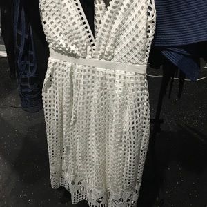 White net dress